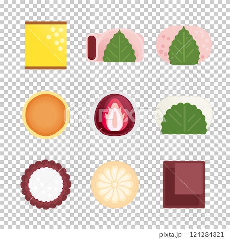 和菓子 124284821