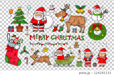 クリスマスセット 124285133