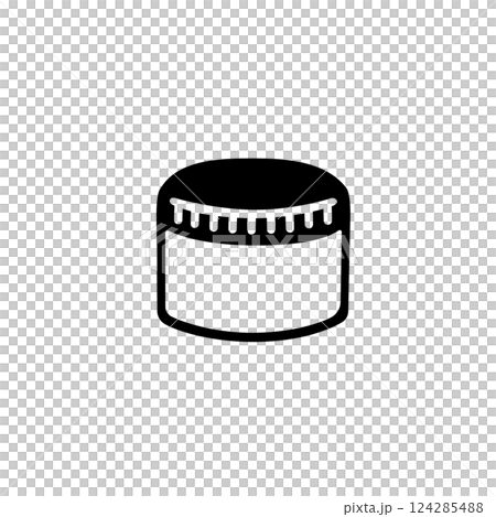 シンプルなくすりのイラスト素材 124285488