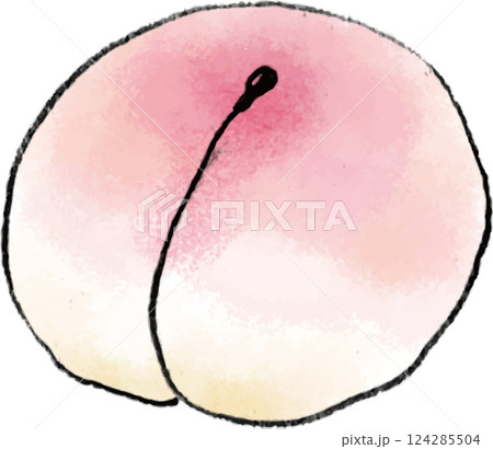 桃の入った桃 桃の入った桃 124285504