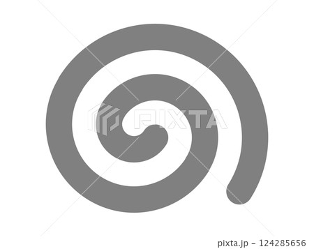 ぐるぐるのアイコン(効果線) ぐるぐるのアイコン(効果線) 124285656