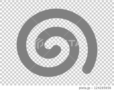 ぐるぐるのアイコン(効果線) ぐるぐるのアイコン(効果線) 124285656
