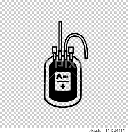 シンプルな輸血のイラスト素材 シンプルな輸血のイラスト素材 124286415