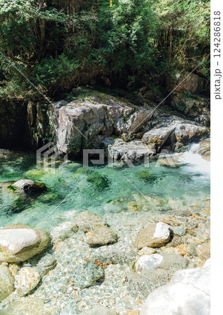 ＜長野＞阿寺渓谷の美しい絶景 124286818