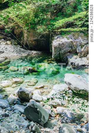 ＜長野＞阿寺渓谷の美しい絶景 124286828