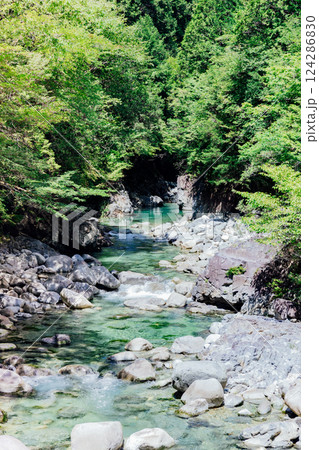＜長野＞阿寺渓谷の美しい絶景 124286830