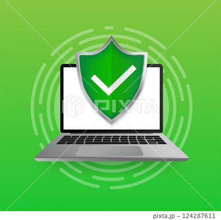 Network security antivirus vpn privacy. User icon vector. Data protection. Data secure. Icon for concept design. Isometric vector. Personal protection. Network security antivirus vpn privacy. User icon vector. Data protection. Data secure. Icon for concept design. Isometric vector. Personal protection. 124287611