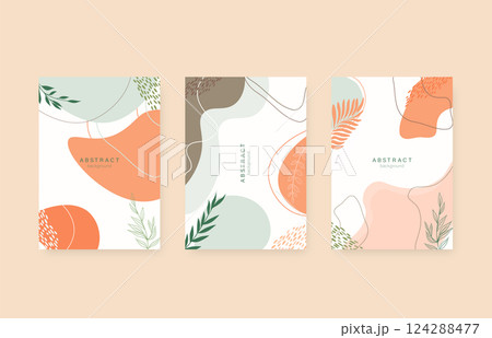 Abstract card with trendy abstract square templates. Minimal design. Design promotion. Vector memphis. Banner promotion. Abstract card with trendy abstract square templates. Minimal design. Design promotion. Vector memphis. Banner promotion. 124288477