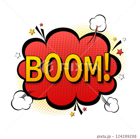 Omg pop illustration on white background. Vector illustration Omg pop illustration on white background. Vector illustration 124289288