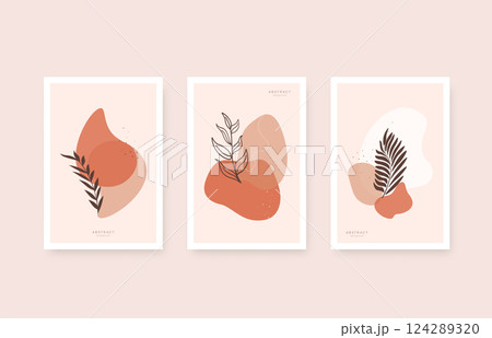 Abstract card with trendy abstract square templates. Minimal design. Design promotion. Vector memphis. Banner promotion. Abstract card with trendy abstract square templates. Minimal design. Design promotion. Vector memphis. Banner promotion. 124289320