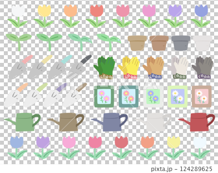Gardening material 124289625