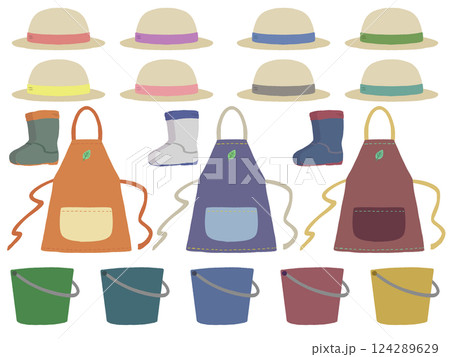 園芸グッズアイコンセット 124289629