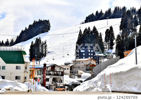 石打丸山スキー/観光口、ダイナミックコース周辺を望む(新潟県南魚沼市)【2025.3】 石打丸山スキー/観光口、ダイナミックコース周辺を望む(新潟県南魚沼市)【2025.3】 124289709