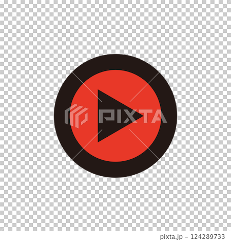 play button icon play button icon 124289733