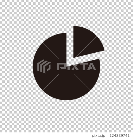 円グラフのアイコン 124289741