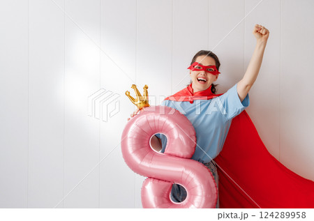 Woman is sleeping in her bedroom Woman is sleeping in her bedroom 124289958