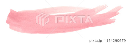 pink brush isolated on transparent background pink brush isolated on transparent background 124290679