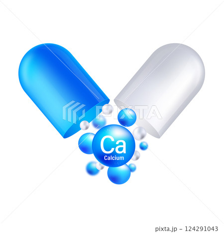 Calcium icon structure chemical element round shape circle light blue. Chemical element of periodic table Calcium icon structure chemical element round shape circle light blue. Chemical element of periodic table 124291043