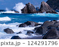 冬晴れの二見ケ浦 124291796
