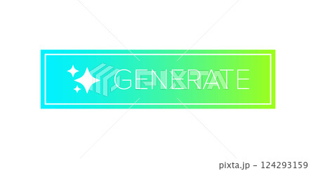 AI generated gradient neon button for artificial intelligence generate app vector design. Artificial intelligence generate button for web application and AI generation online tool UI AI generated gradient neon button for artificial intelligence generate app vector design. Artificial intelligence generate button for web application and AI generation online tool UI 124293159