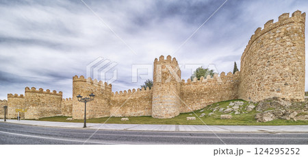 Walls of Avila, Spain Walls of Avila, Spain 124295252