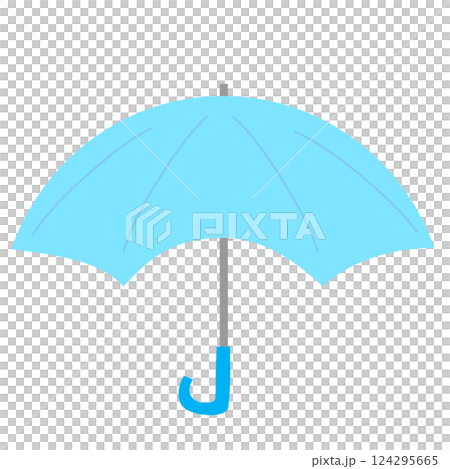 簡易雨傘(無線條) 簡易雨傘(無線條) 124295665