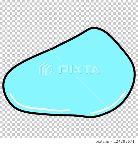 簡單水坑（帶線條） 124295671