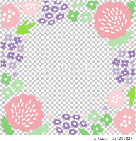 Spring flower vector illustration background 124295827