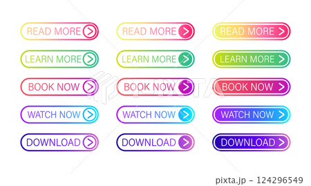 Green read more, buy now in modern style. Call icon. Website template. Modern infographic design template. Vector green background. Vector flat. Color set. Green read more, buy now in modern style. Call icon. Website template. Modern infographic design template. Vector green background. Vector flat. Color set. 124296549