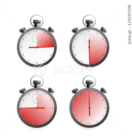 Timer, great design for any purposes. Flat timer. Thin line. Vector illustration. Timer, great design for any purposes. Flat timer. Thin line. Vector illustration. 124297298