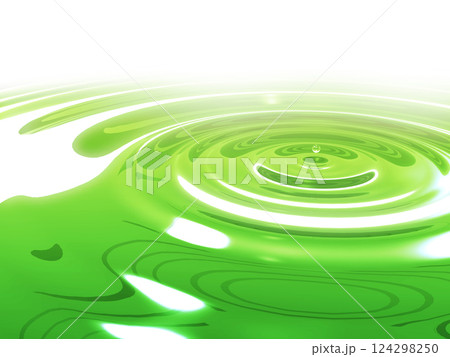 水面に広がる波紋 水面に広がる波紋 124298250