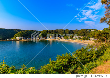 静岡県 下田市 外浦海水浴場 静岡県 下田市 外浦海水浴場 124299703