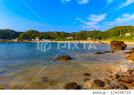静岡県 下田市 外浦海水浴場 静岡県 下田市 外浦海水浴場 124299710