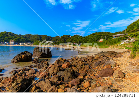 静岡県 下田市 外浦海水浴場 静岡県 下田市 外浦海水浴場 124299711