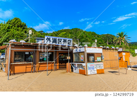 静岡県 下田市 外浦海水浴場 静岡県 下田市 外浦海水浴場 124299719