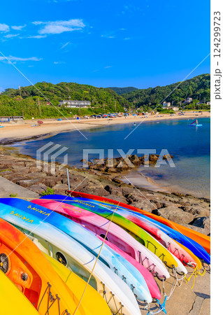 静岡県 下田市 外浦海水浴場 静岡県 下田市 外浦海水浴場 124299723