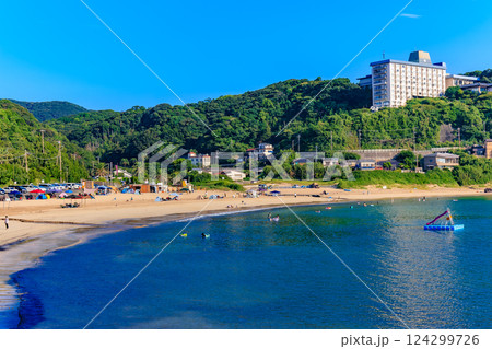 静岡県 下田市 外浦海水浴場 静岡県 下田市 外浦海水浴場 124299726