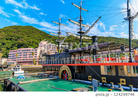 静岡県　下田市　下田港内めぐり　黒船（サスケハナ） 124299746