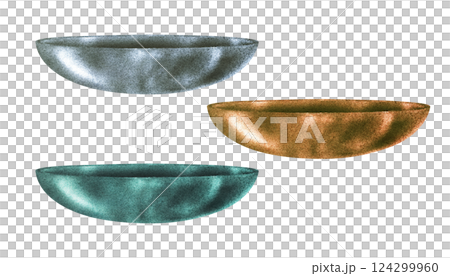 Planters of various colors with green, silver, cooper metallic textures. Modern flower pot, vase for plants and bouquets. Watercolor container template for indoor, garden flowers, plants, trees Planters of various colors with green, silver, cooper metallic textures. Modern flower pot, vase for plants and bouquets. Watercolor container template for indoor, garden flowers, plants, trees 124299960