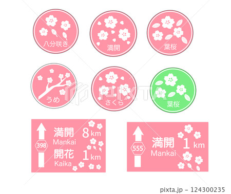 桜標識セット 124300235