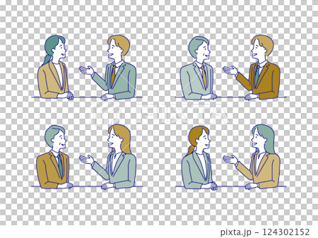 討論商界人士 124302152