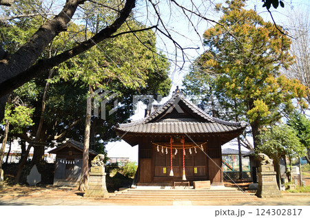 埼玉県鴻巣市滝馬室の氷川神社 124302817