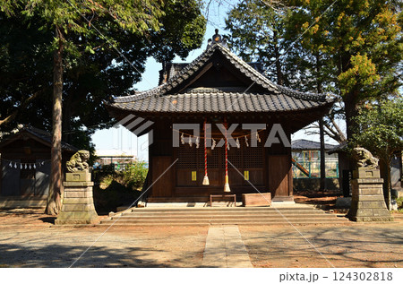 埼玉県鴻巣市滝馬室の氷川神社 埼玉県鴻巣市滝馬室の氷川神社 124302818