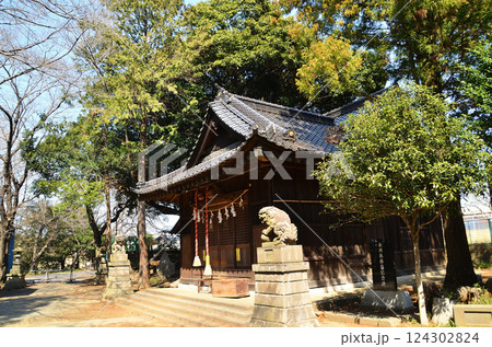 埼玉県鴻巣市滝馬室の氷川神社 埼玉県鴻巣市滝馬室の氷川神社 124302824