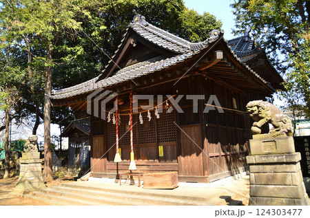 埼玉県鴻巣市滝馬室の氷川神社 124303477