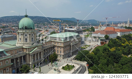 Buda Castle Hill in Budapest 124303771
