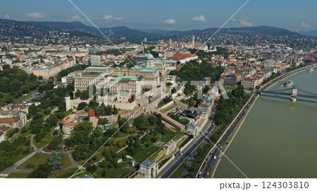 Buda Castle Hill in Budapest 124303810