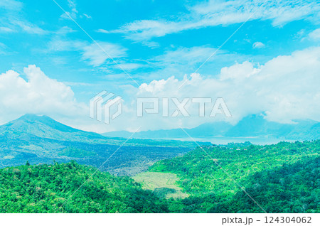 インドネシア バリ島　キンタマーニ高原 124304062