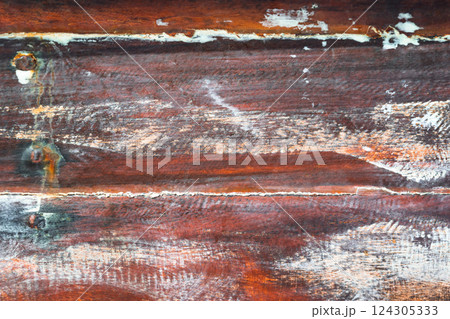 Abstract Representation of Weathered Wood Texture Rich and Vibrant Colors Abstract Representation of Weathered Wood Texture Rich and Vibrant Colors 124305333
