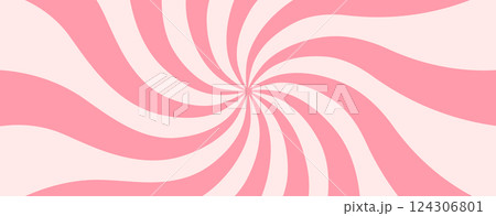 Candy cream background pink pattern. Candy ice cream texture swirl spiral sweet strawberry vector 124306801